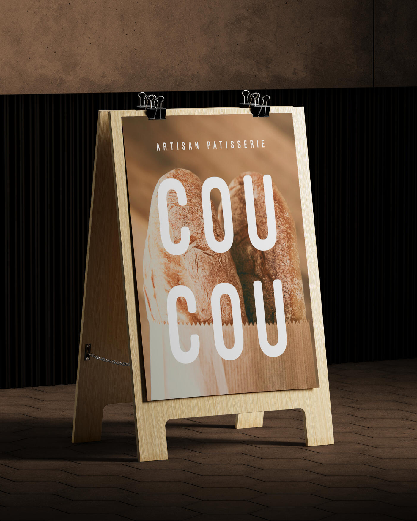 Coucou patisserie - Signage
