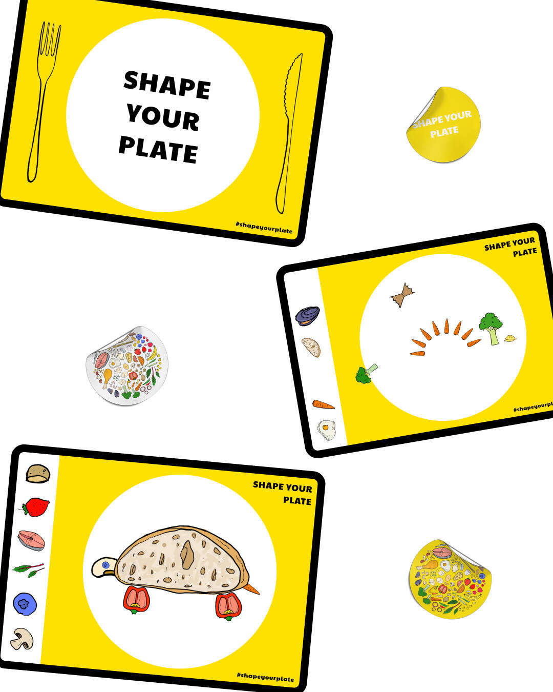 Shape Your Plate Campaign - Game Interface