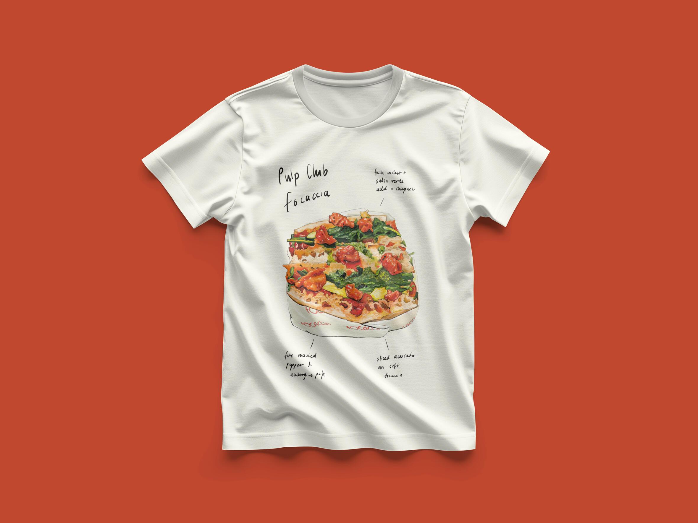 Focaccia by PULP staff uniform.